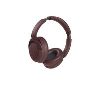 Intempo Alto Primo Casque sans Fil à réduction de Bruit - Bluetooth, Jusqu’à 55 h d’écoute, Sac de Transport, Design Pliable, Port de Charge USB-C, Arceau réglable, Marron