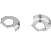 Intend BC Protection de manivelles Stainless Steel Crank Boots gris