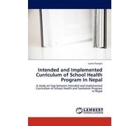 Intended And Implemented Curriculum Of School Health Program In Nepal
