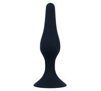 INTENSE Anal Niveau 2, Noir, Silicone, 11,5 cm, Flexible, Résistant à l'Eau