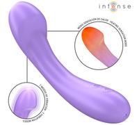 Intense - becky vibrateur 19 cm chauffant 7 vibrations violet