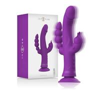 Intense™ - Casanova Vibrator Rabbit Silicone Triple Engine Purple