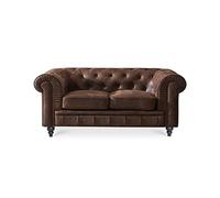INTENSE DECO Canapé Chesterfield 2 Places Vintage