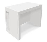 INTENSE DECO Table Console Extensible Loki Blanc laqué