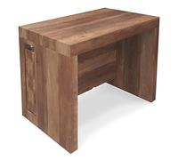 INTENSE DECO Table Console Extensible Loki Imitation Chêne Vintage