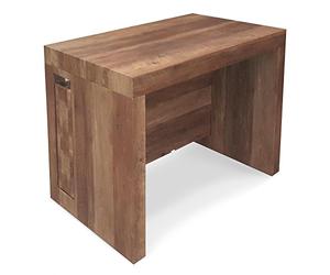 INTENSE DECO Table Console Extensible Loki Imitation Chêne Vintage