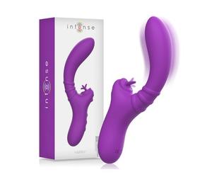 Intense Harry Vibrateur Flexibilité avec Langue Violet 1 Unité