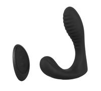 Intense RC Prostate Plug Vibrateur Black 15,4 cm