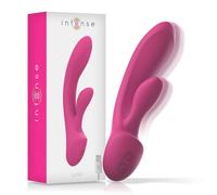 INTENSE - VIBRATEUR LUIGI RABBIT SILICONE LIQUIDE ROSE