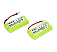 INTENSILO 2x Batterie compatible avec Siemens Gigaset A160, A165, A165 Trio téléphone fixe comme V30145-K1310-X359 (800mAh, 2.4V, NiMH)