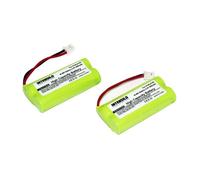 INTENSILO 2x Batterie compatible avec Siemens Gigaset AS150, AS150 DUO téléphone fixe comme V30145-K1310-X359 (800mAh, 2.4V, NiMH)