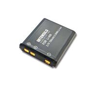 INTENSILO Li-Ion batterie 700mAh (3.7V) pour caméra Agfa Agfaphoto Optima 3, 100, 102, 103, 104 comme Li-40, D-Li63, NP-80.