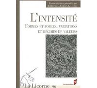 Intensite - Pur - Presses Universitaires Rennes - broché - Essai
