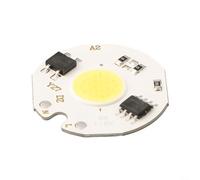 Intensité variable 3 W 7 W COB pour puce d'alimentation conçue pour rond et oblong blanc froid 6000 K 6500 K 20 000 h durée de vie de plus de 50 000 cycles de commutation (3 W)