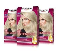 Intensive Creme Color 10-1 Blond cendré ultra clair, coloration permanente à l'huile de macadamia et à l'huile d'amande, couvre 100% des cheveux gris et des racines pour une couleur éclatante