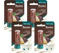 Intensive Moisturizing Cocoa Butter Lip Balm Rich Cocoa Butter Repairs Dry And Chapped Lips Enriched With Vitamin E Hydrates,Nourishes And Improves Lips Elasticity-4.5g (Pack Of 4)