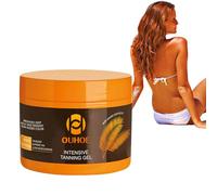 Intensive Tanning Gel,Accelerateur de Bronzage,Creme bronzante,Activateur de Bronzage,Convient pour le visage et le corps,Obtenez Un Bronzage Naturel,Bronzant Rapide