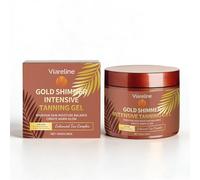 Intensive Tanning Gel, Creme bronzante, Accelerateur de Bronzage, Activateur de Bronzage, Convient pour le visage et le corps, Obtenez Un Bronzage Naturel, Bronzant Rapide, 150g