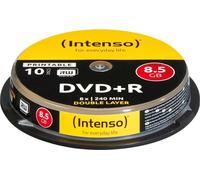 Intenso - 10 x DVD+R DL - 8.5 GB (240 Min.) 8x - Spindel