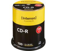 Intenso Boîte à gâteaux CD-R 80MIN/700MB (100 x), Supports de données optiques