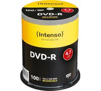 Intenso - 100 x DVD-R - 4.7 GB 16x - Spindel