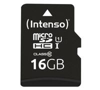 Intenso Premium - carte mémoire flash - 16 Go - microSDHC UHS-I G