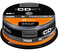 CD 8025 INT-P - Intenso CD-R / 700Mo/ imprimable / lot de 25