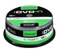 Intenso - 25 x DVD-R - 4.7 Go 16x - spindle G