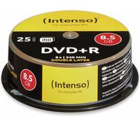 Intenso - 25 x DVD+R DL - 8.5 GB 8x - Spindel