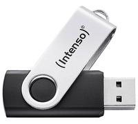 Intenso Clé USB Office Line 32 Go USB-A 3.2 Super Speed 70 Mo/s Boîtier métal/plastique Argent-Noir