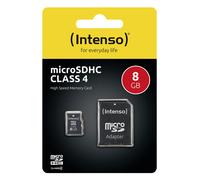 Intenso 3403460 mémoire flash 8 Go SDHC Classe 4, Carte mémoire