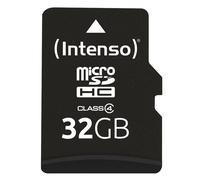 Intenso 3403480 mémoire flash 32 Go MicroSDHC Classe 4, Carte mémoire
