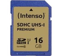 Carte SDHC Intenso Premium 16 GB Class 10, UHS-I