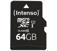 Intenso 3423490 mémoire flash 64 Go MicroSDXC UHS-I Classe 10