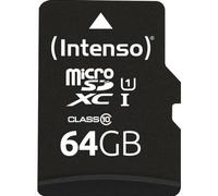 Intenso 3424490 mémoire Flash 64 Go MicroSD UHS-I Classe 10
