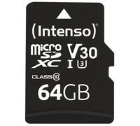 Intenso Mémoire flash MicroSDXC 3433490 64 Go UHS-I Classe 10