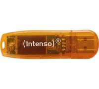 Intenso 3502490 Rainbow LINE Clé USB 2.0 de 64 Go - Orange