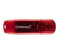 Intenso Rainbow Line Clé USB 128 GB rouge (transparent) 3502491 USB 2.0