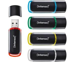 Intenso 3511585 lecteur USB flash 32 Go USB Type-A 2.0 Noir, Jaune et Bleu