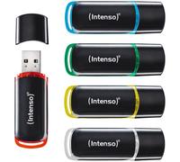 Intenso 3511595 lecteur USB flash 64 Go USB Type-A 2.0 Noir, Jaune et Bleu