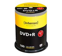 Intenso 4111156 DVD + R 16 x Lot de 100 Cakebox
