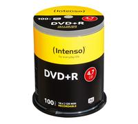Intenso 4111156 DVD+R 16x 100 Pack Cakebox 100er Spindel DVD+R (DVD)