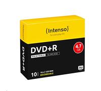 Intenso 4811652 Disques Vierges DVD + R 16 x 4,7 Go Vitesse 10er Spindel