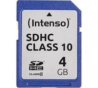 Intenso Carte mémoire SDHC 4 Go – Classe 10 – Bleu