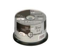 Intenso - 50 x CD-R - 700 Mo (80 min) 52x - surface imprimable par jet d'encre - spindle