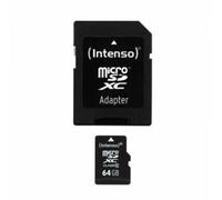 Intenso 64GB MicroSDHC 64 Go MicroSDXC Classe 10