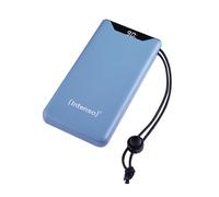 Intenso F10000 Powerbank (batterie supplémentaire) 10000 mAh Quick Charge, Power Delivery LiPo USB-A, USB-C® bleu Affichage du