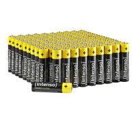 Intenso Energy Ultra Lot de 100 Piles alcalines AAA Micro LR03 Jaune/Noir
