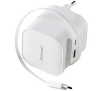 Intenso Chargeur Power Adapter W65ACIC GaN 65 W 1x USB-C blanc pour prise murale