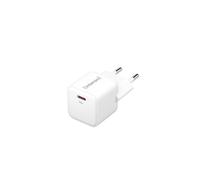 Intenso Adaptateur Secteur USB-C 30W GaN 7803022 Universel Blanc, Charge Rapide, 1 Port Type C, 5V/3A, 9V/3A, 12V/2.5A, 15V/2A, 20V/1.5A